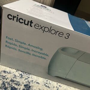 Cricut Explore 3 — brand new, never opened